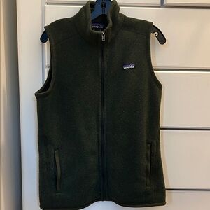 Patagonia Olive Green Fleece Vest